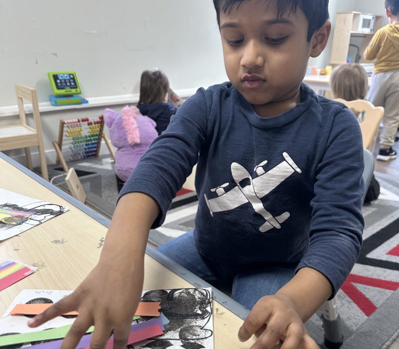 Child in a Daycare